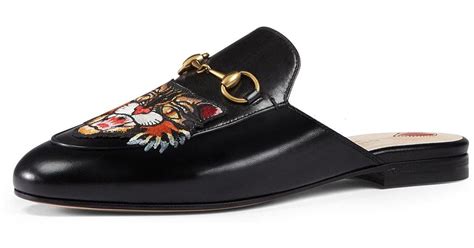 gucci princetown tiger mules|Gucci princetown mule review.